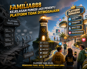 FAMILIA888 - Kejelasan Fungsi Jadi Penentu Platform Tidak Ditinggalkan